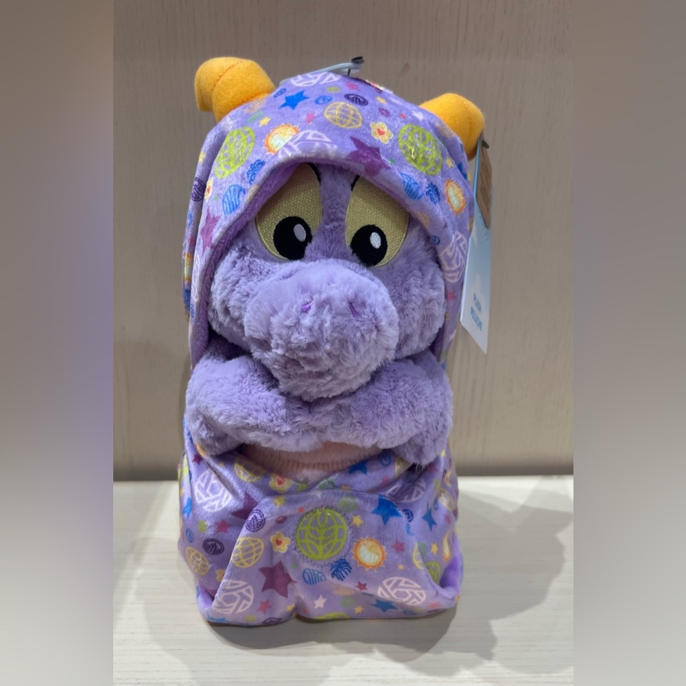 Disney Parks Epcot FIGMENT Baby Babies Swaddle Blanket Plush NEW